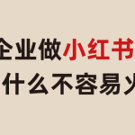 如何运营企业小红书号？小红书企业号运营