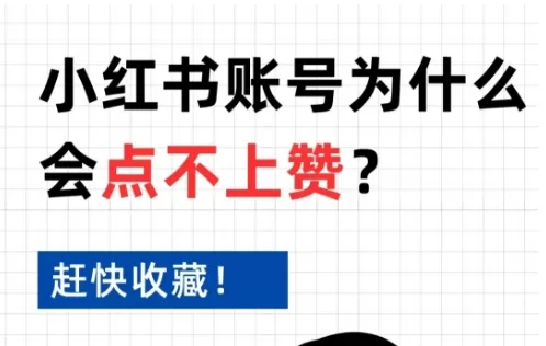 小红书账号为什么会点不上赞？小红书点赞失效解决办法